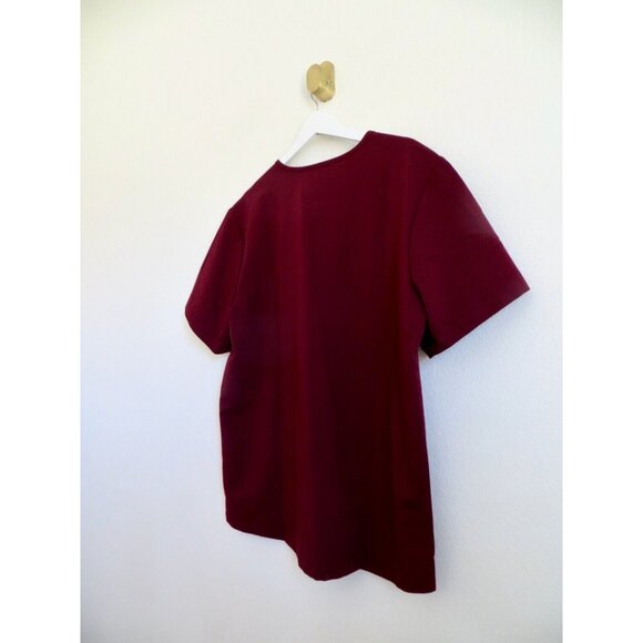 NEW! Figs Chisec Three Pocket Scrub Top Burgundy Men's SZ XXL - Picture 10 of 12